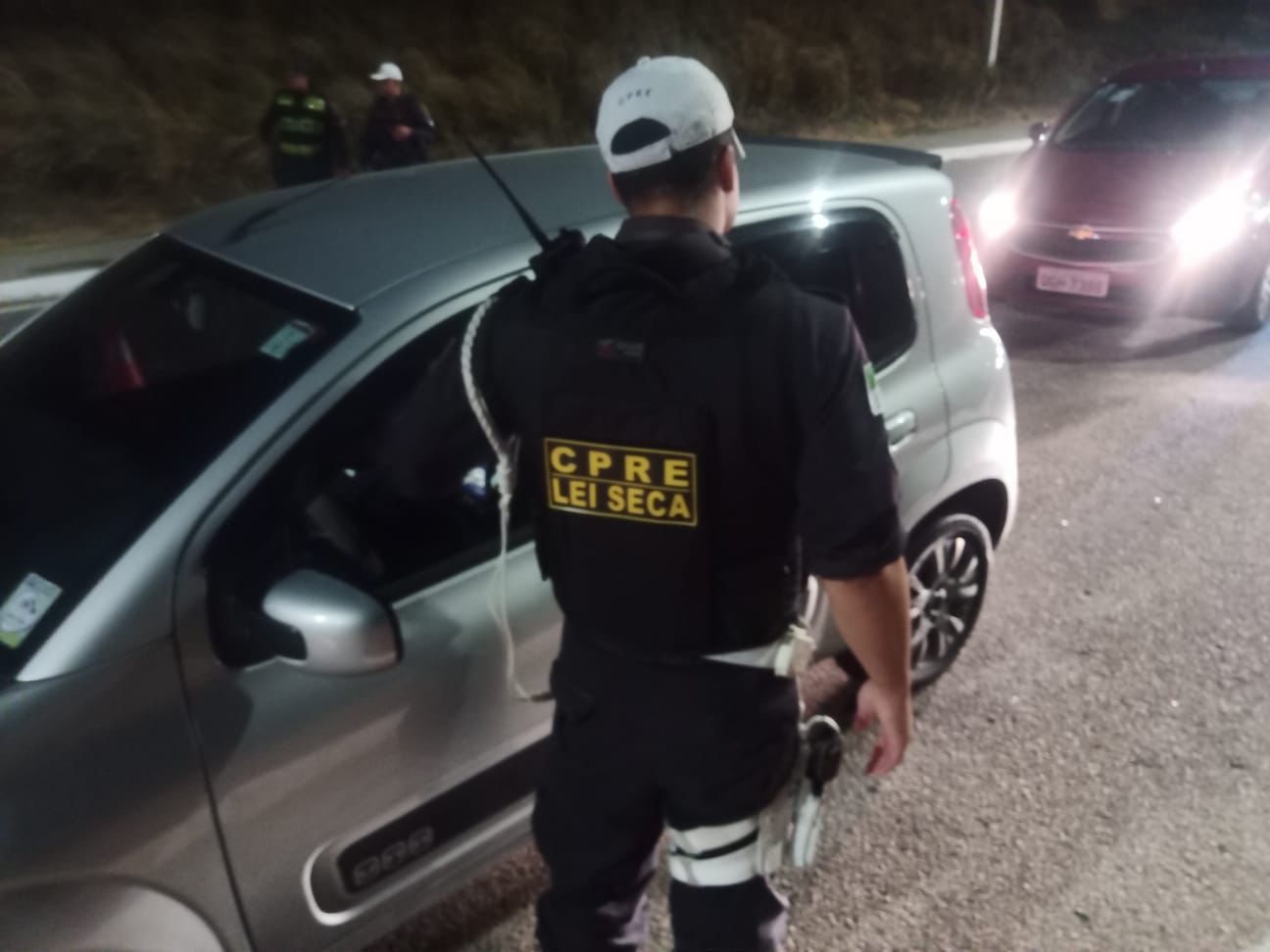 Cinco pessoas são presas por embriaguez ao volante em blitz da Lei Seca