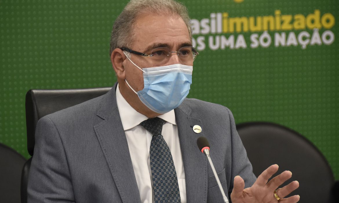 Ministro da Saúde, Marcelo Queiroga