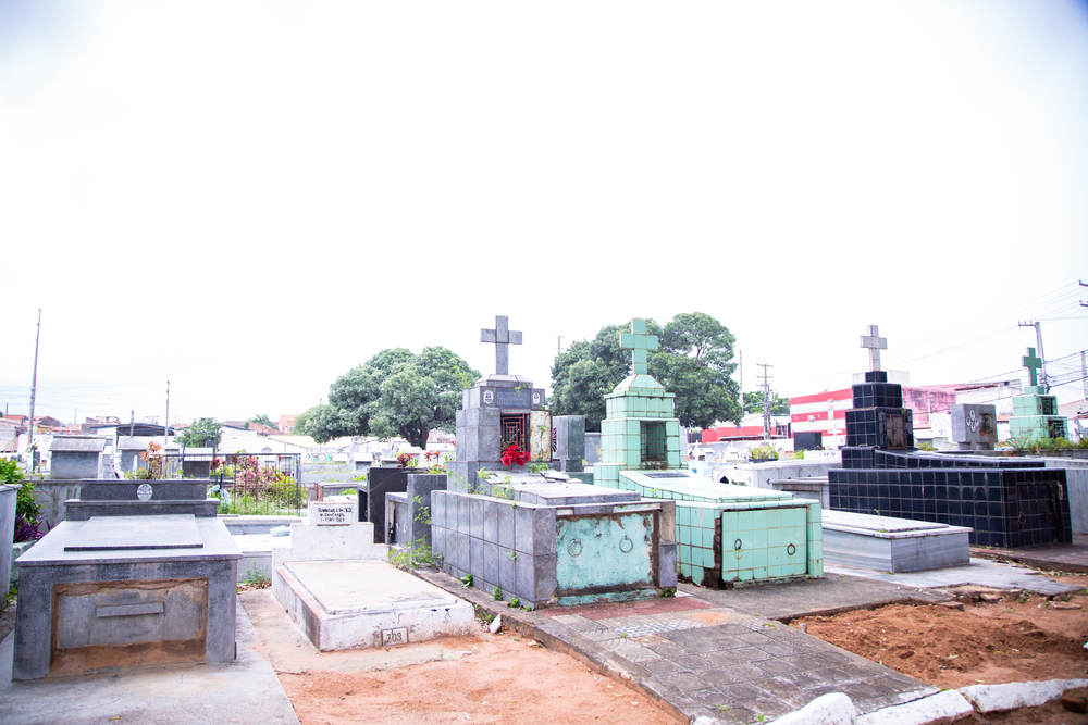 Cemitério mortes pandemia covid - Foto: Carlos Azevedo/Novo Notícias