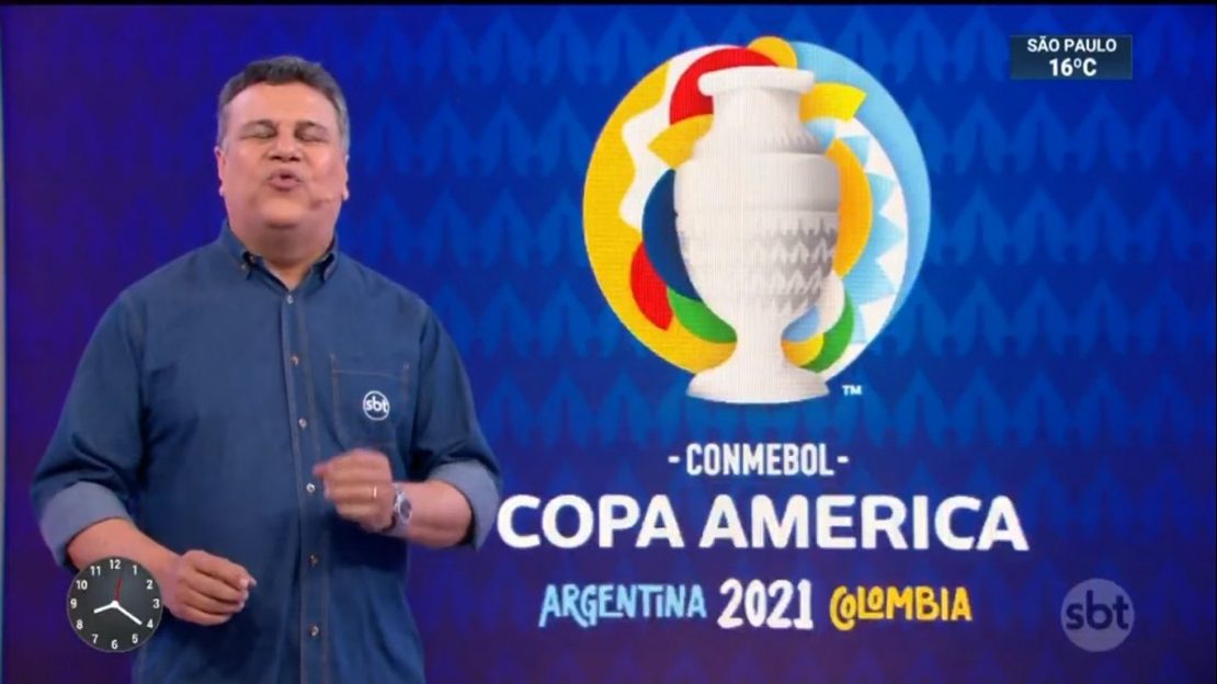 Téo José fez o anúncio durante a programação do SBT