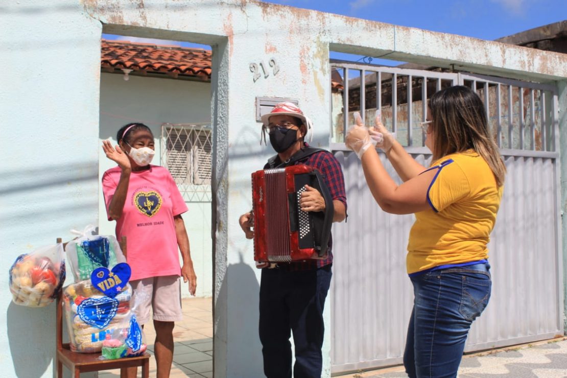 Ação solidária da LBV