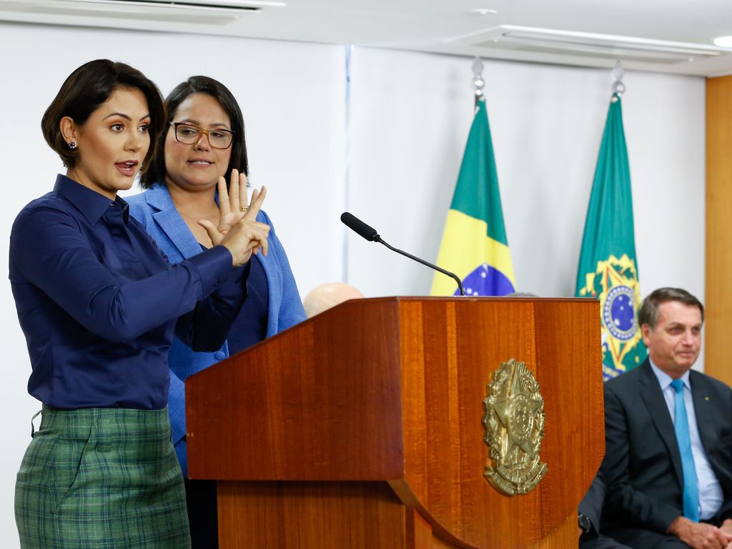 Primeira-dama Michelle Bolsonaro