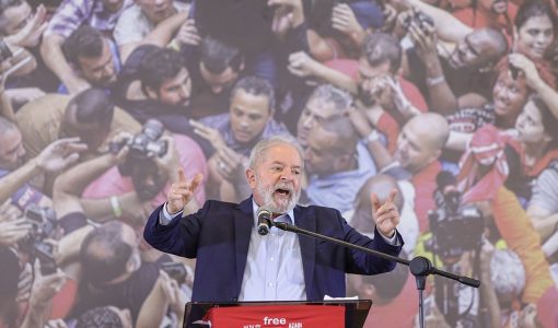 Lula em discurso após decisão que anulou suas sentenças