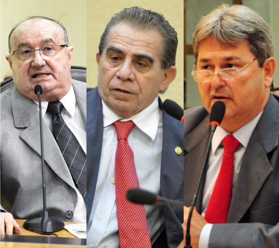 Dep. José Dias, Dep. Raimundo Fernandes, Dep. Tomba Farias