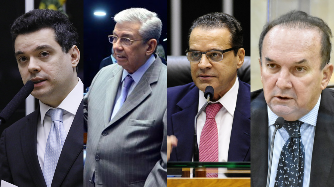 Walter Alves, Garibaldi Alves, Henrique Alves e Nelter Queiroz