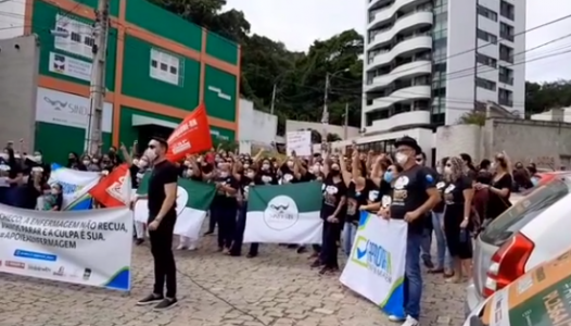 Trabalhadores da Saúde se preparam para manifestação em Natal