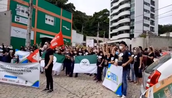 Trabalhadores da Saúde se preparam para manifestação em Natal