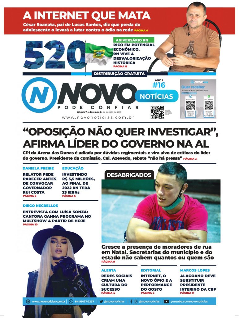 Capa Novo edição 16