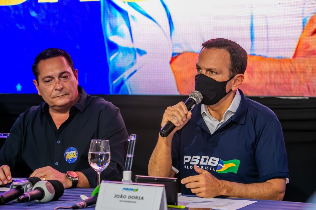 Ezequiel Ferreira e João Doria