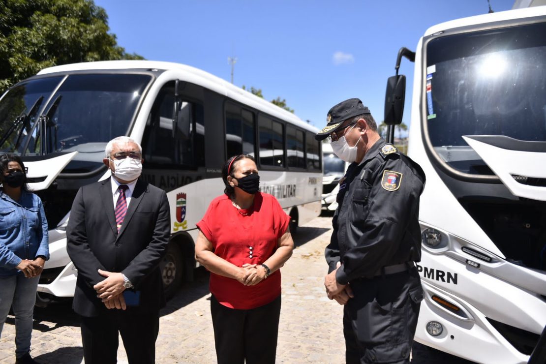 Governadora Fátima Bezerra, Coronel Araújo e Coronel Alarico