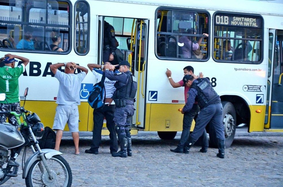 Ação policial ônibus