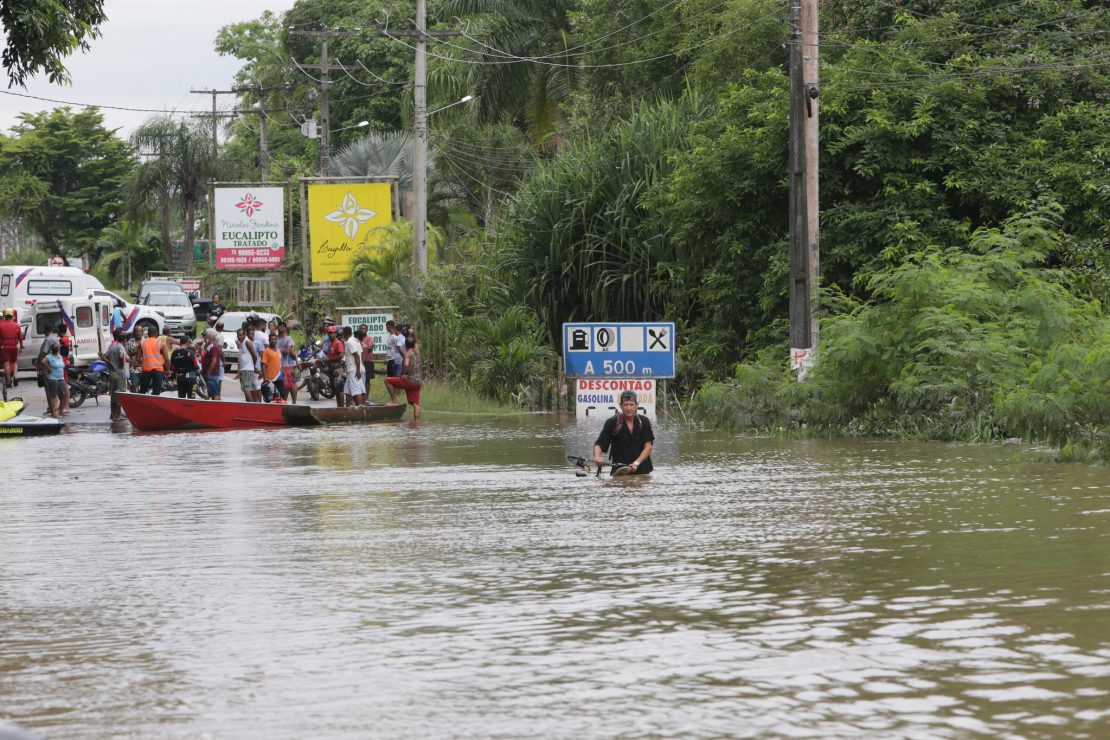 Enchentes na Bahia