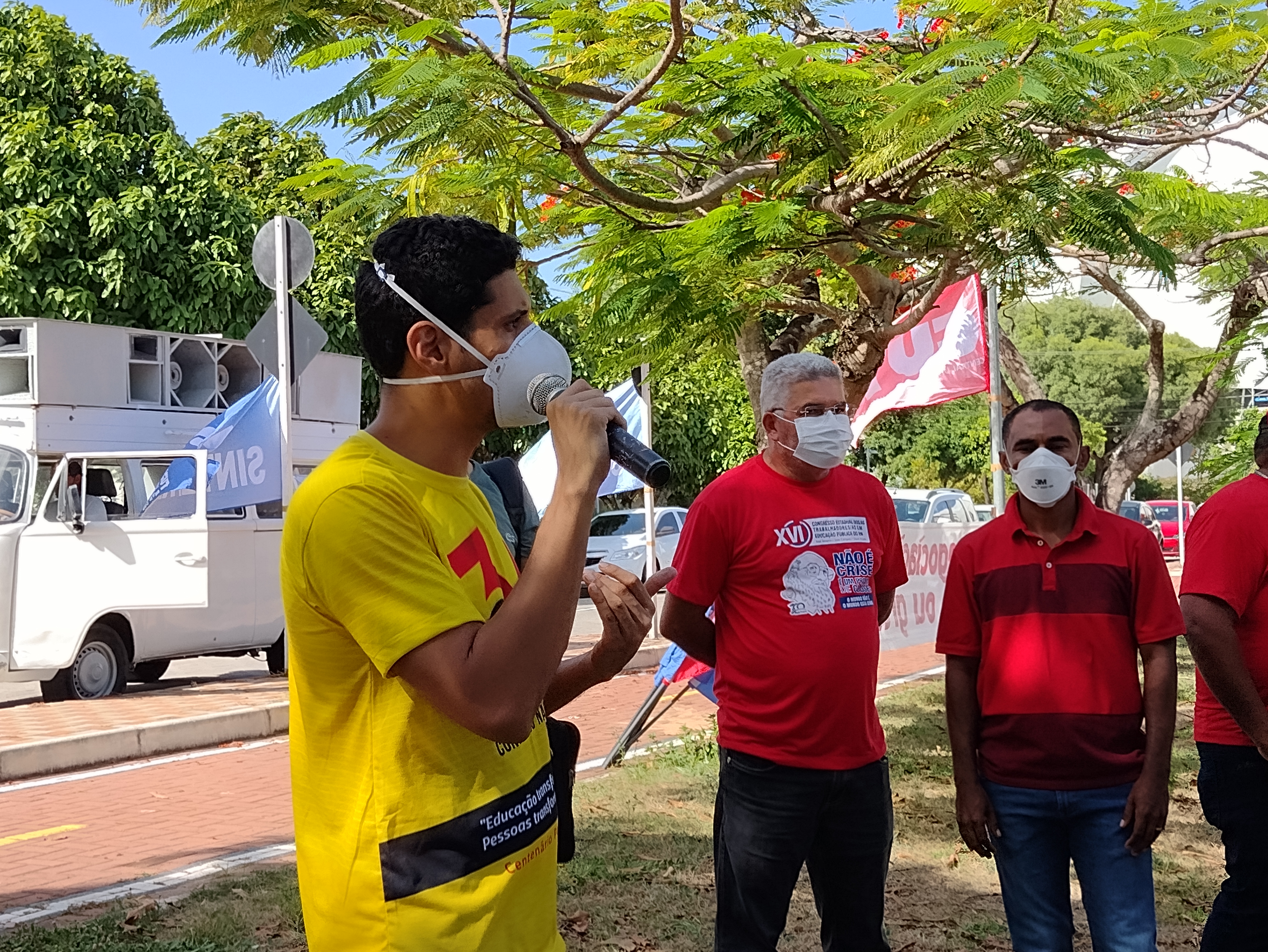 Bruno Vital, coordenador geral do Sinte-RN 