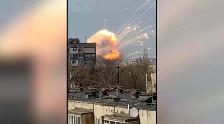 Explosão em Melitopol