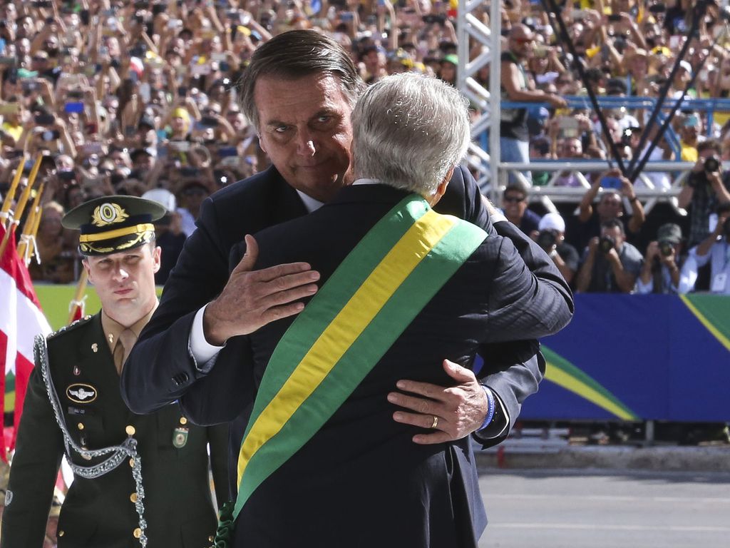 Jair Bolsonaro e Michel Temer