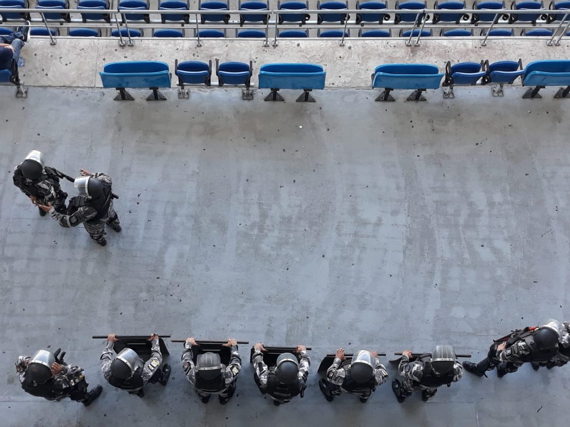 Polícia Militar na Arena das Dunas