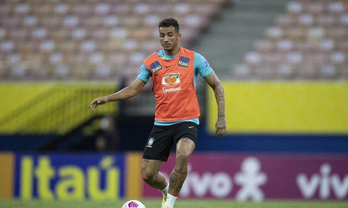 Lateral Danilo, seleção Brasileira