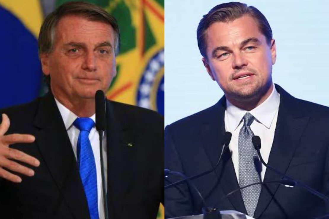 “É bom o Di Caprio ficar de boca fechada", diz Bolsonaro