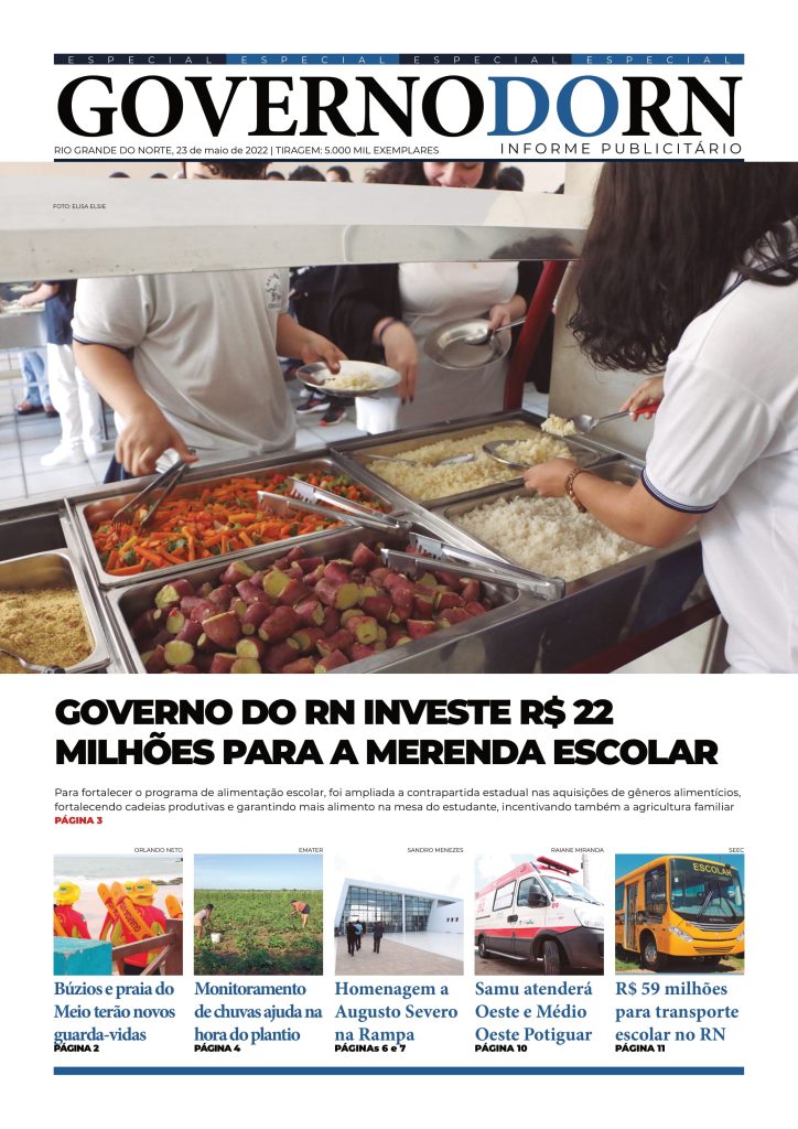 CAPA GOVERNO DO RN MAIO