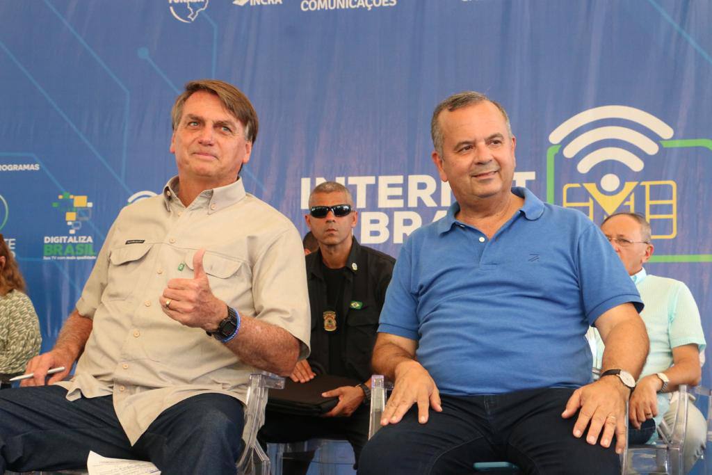 Jair Bolsonaro e Rogério Marinho