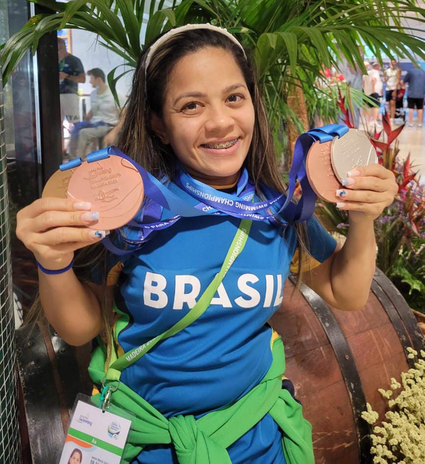 Joana Neves, nadadora paralímpica