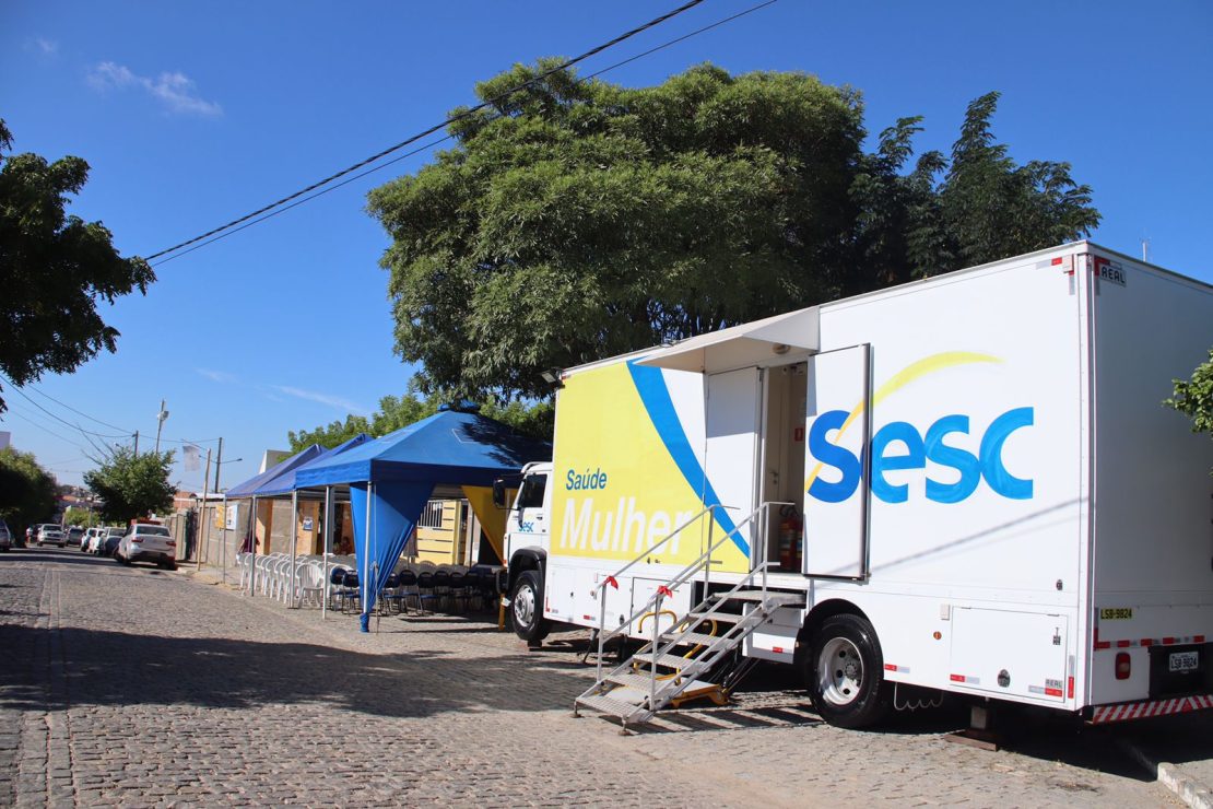 Unidade Móvel Sesc Saúde Mulher