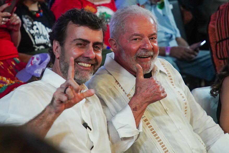 Marcelo Freixo e Lula
