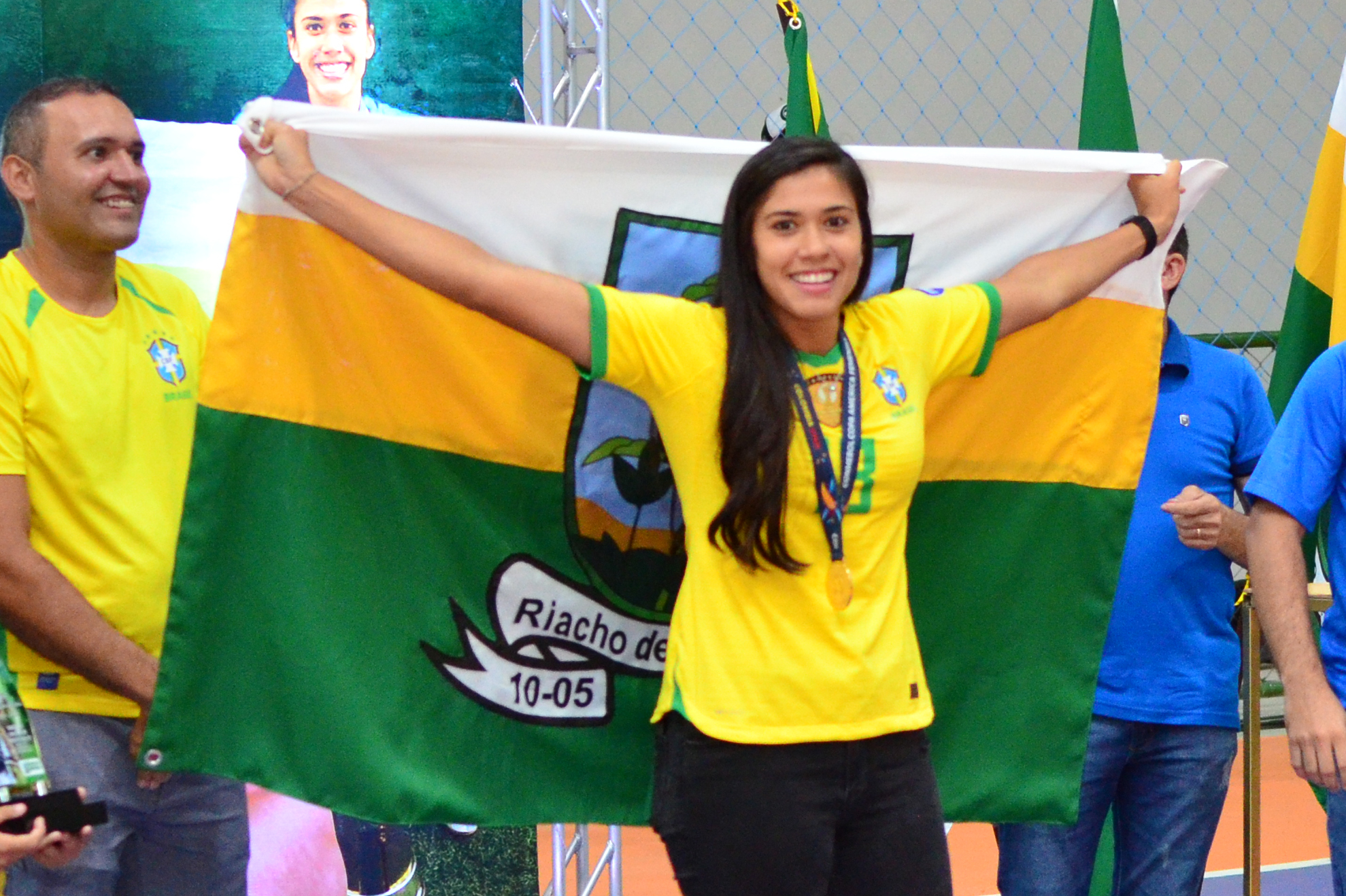 Antonia, representante potiguar na Seleção Brasileira Feminina