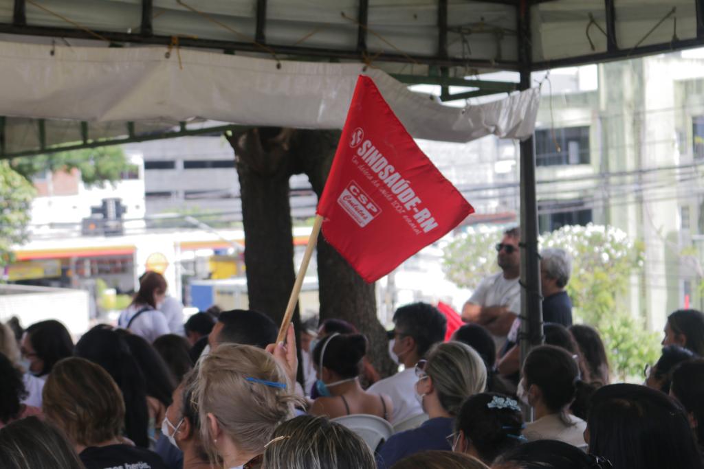 Trabalhadores da Saúde fazem paralisação nesta terça-feira no RN