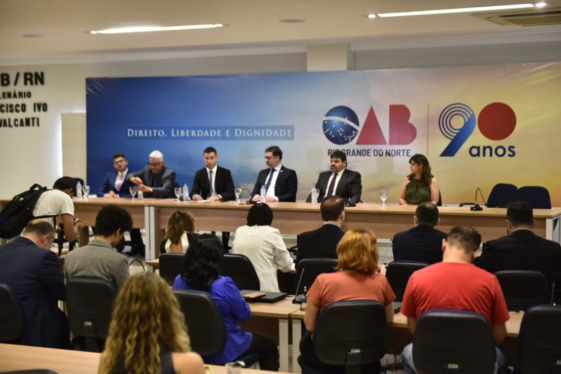 Auditório da OAB recebeu Marcco RN