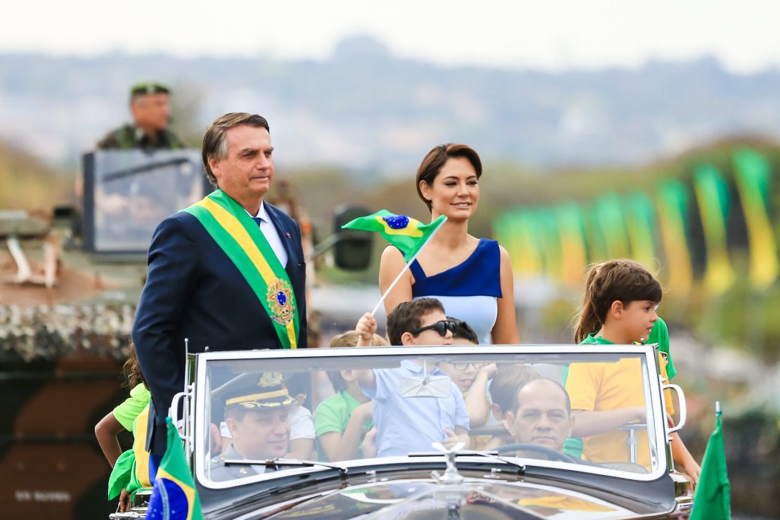 Bolsonaro e Michelle