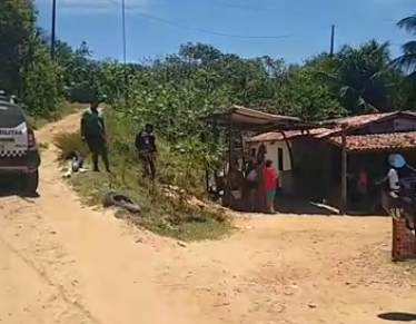 Homem foi morto na praia de Barra de Tabatinga