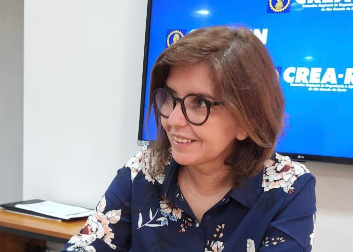 Ana Adalgisa, presidente do CREA-RN