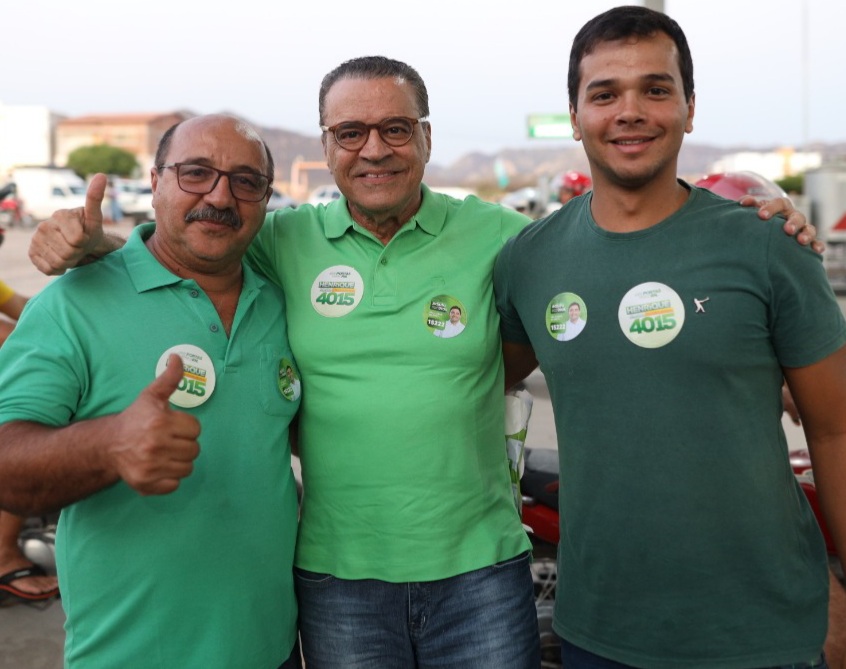 Henrique recebido pelo presidente da Câmara de Acari