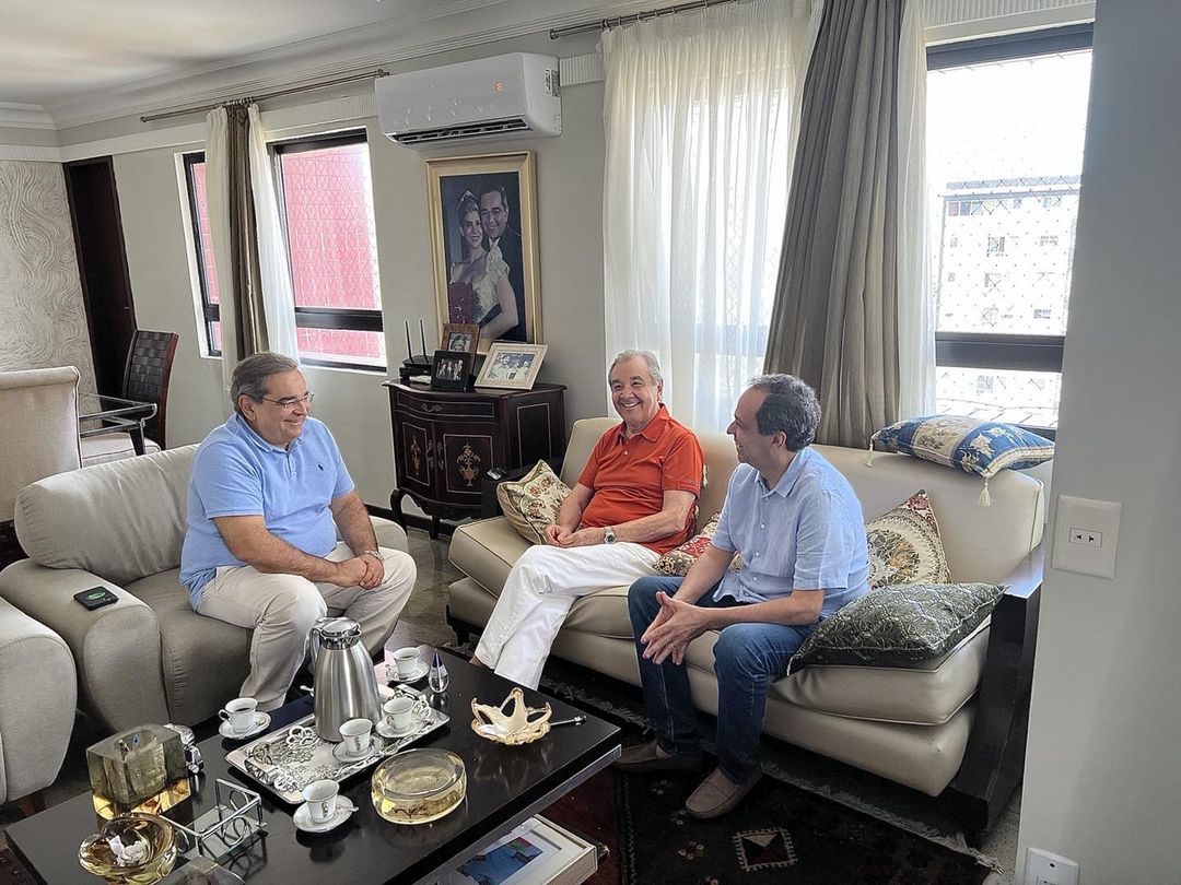 Álvaro Dias, José Agripino e Fábio Dantas