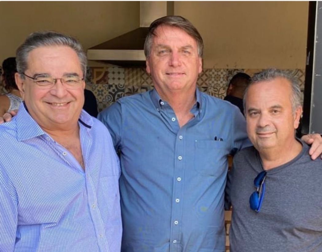 Álvaro Dias, Jair Bolsonaro e Rogério Marinho