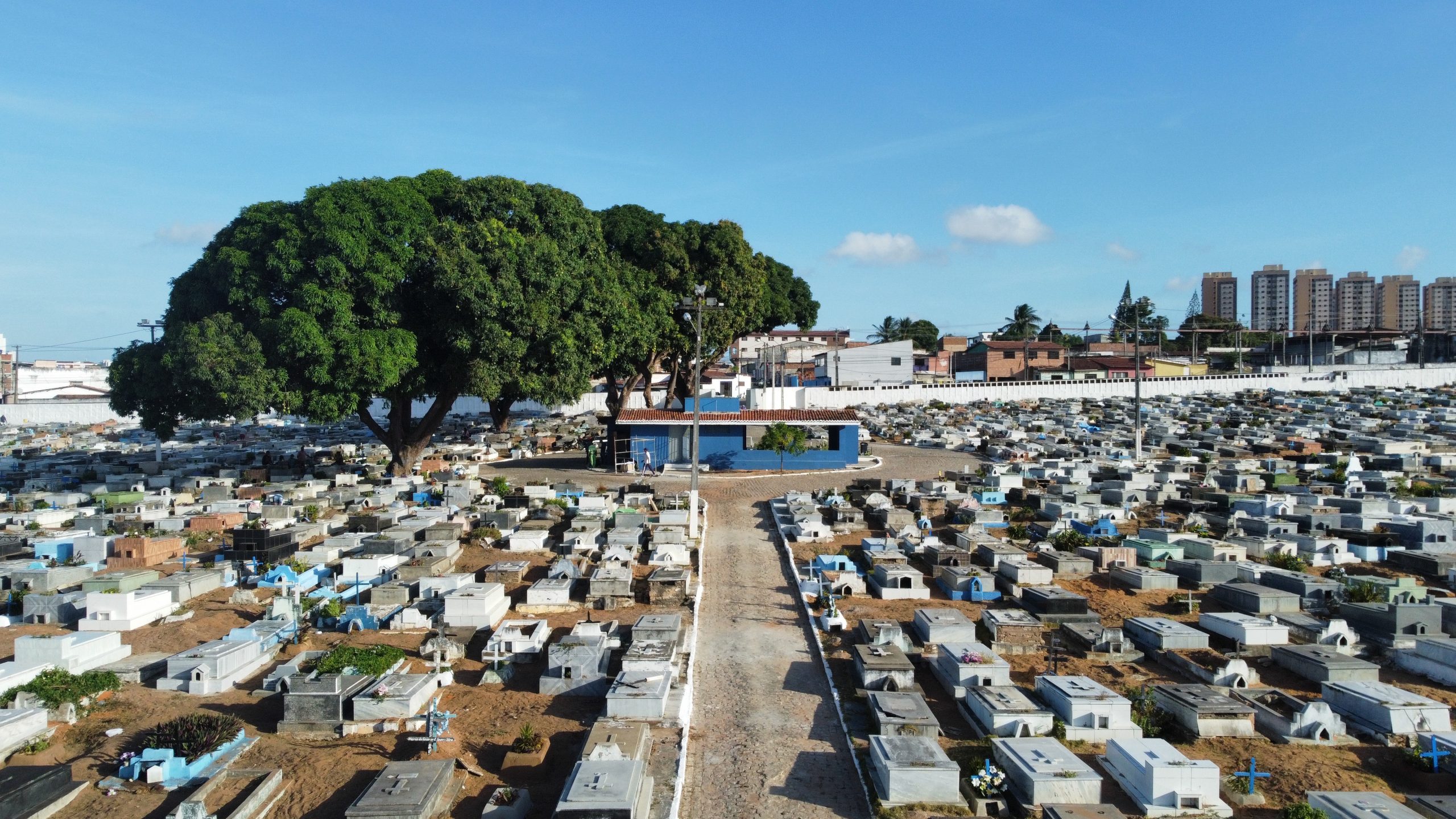 Falta de recursos trava verticalização no cemitério público do Bom Pastor |  NOVO Notícias