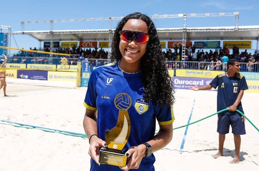 Thainara Oliveira, atleta potiguar do Vôlei de Praia