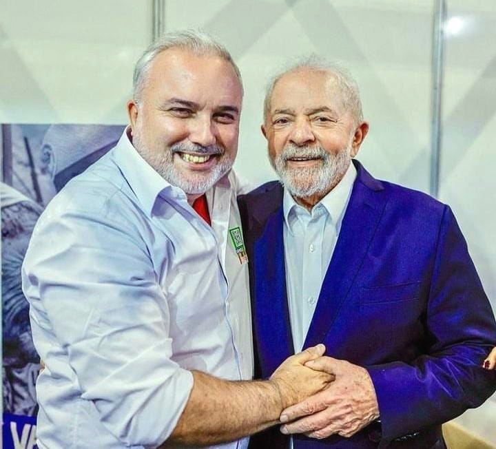 Jean Paul Prates e Lula