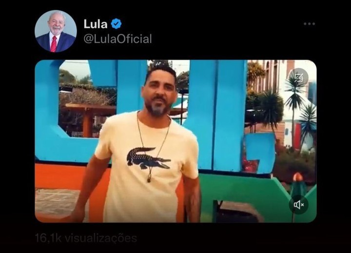 Lula posta vídeo com música provocando Jair Bolsonaro