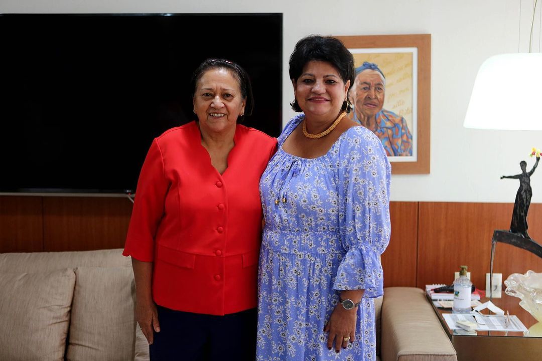 Fátima Bezerra e Olga Aguiar