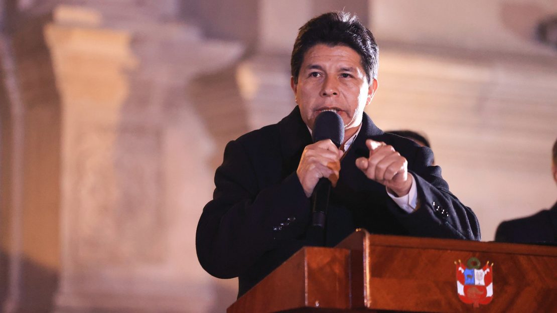 Pedro Castillo, presidente do Peru