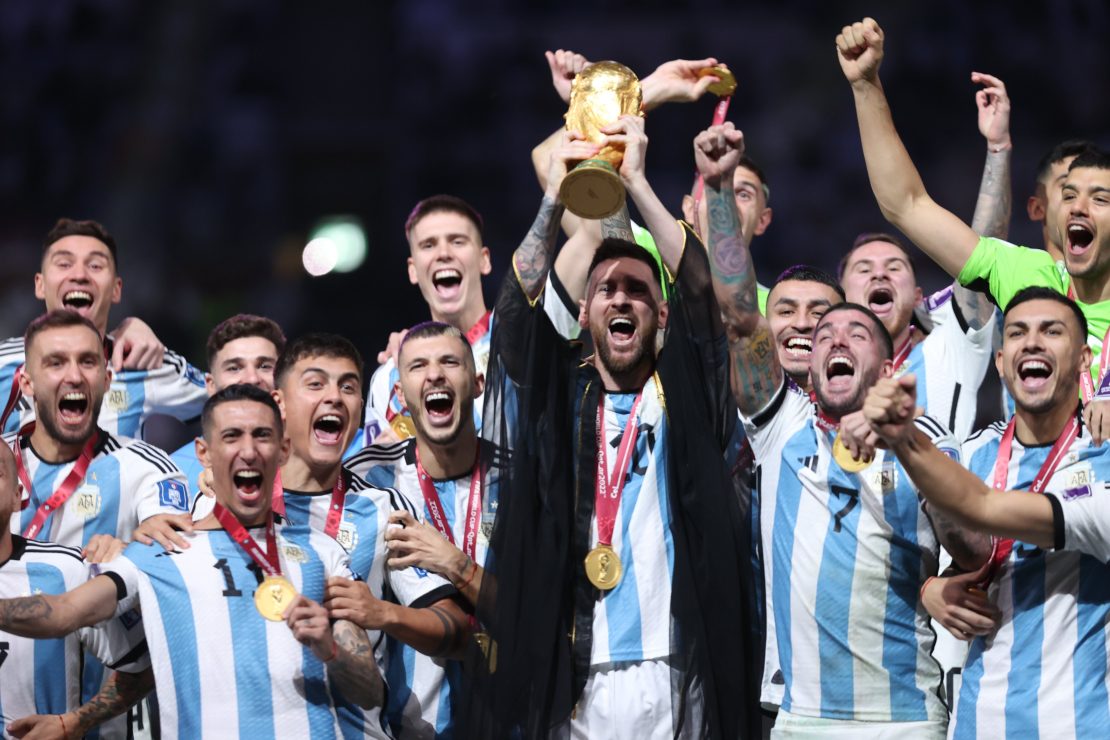 Argentina tricampeã da Copa do Mundo