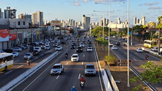 Rodovia BR-101, na zona Sul de Natal - Foto: Divulgação/SET-RN