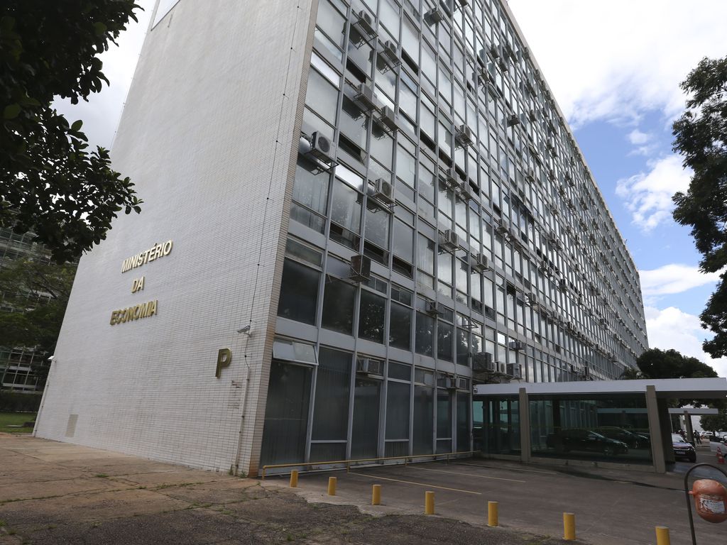 Fachada do Ministério da Economia