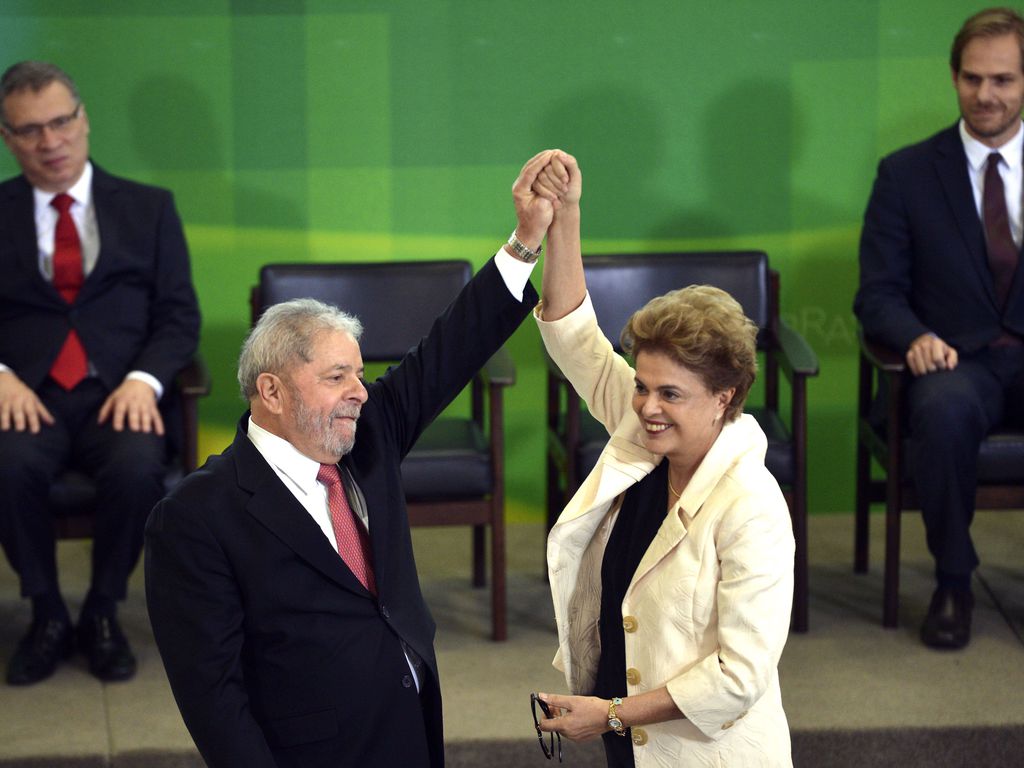 Lula e Dilma Rousseff