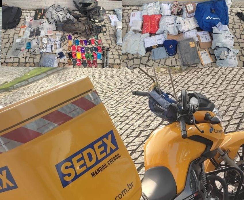 Moto dos Correios roubada em Natal