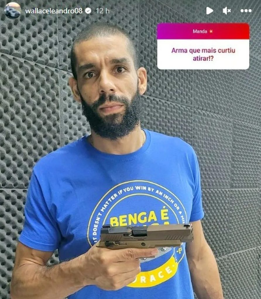 Wallace é punico pelo COB com suspensão de um ano da seleção brasileira. Foto: Redes Sociais