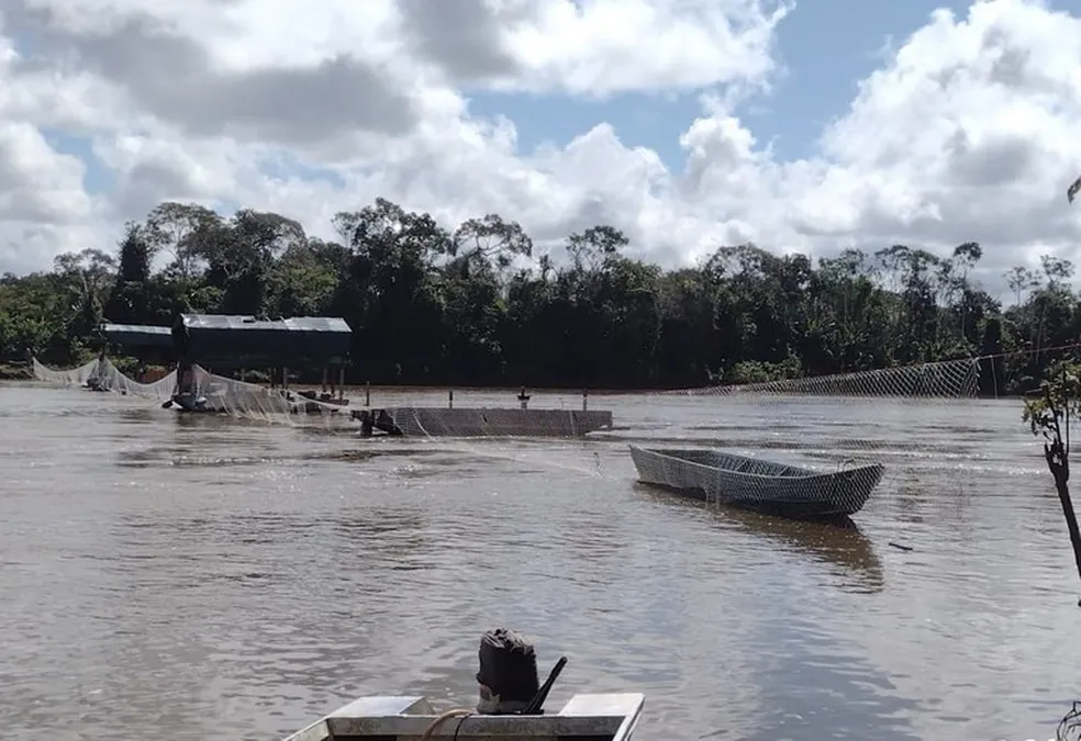 Base de fiscalização na terra Yanomami