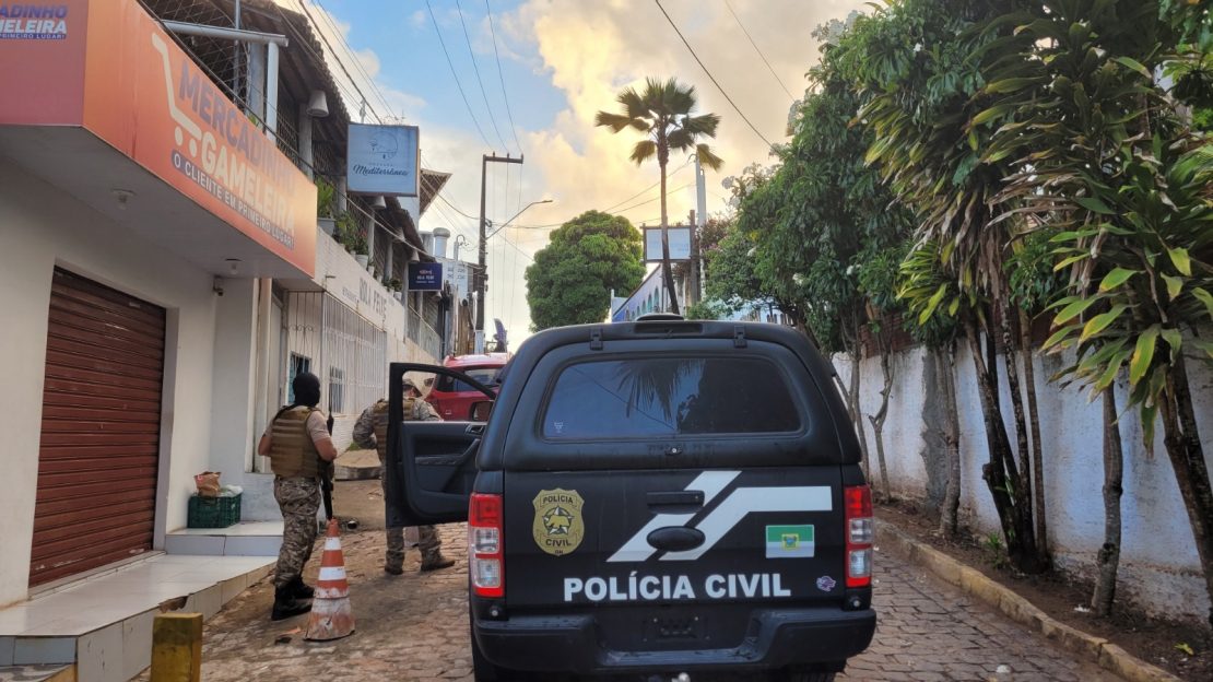 Viatura da Polícia Civil em operação